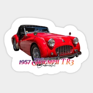 1957 Triumph Tr3 Cabriolet Sticker